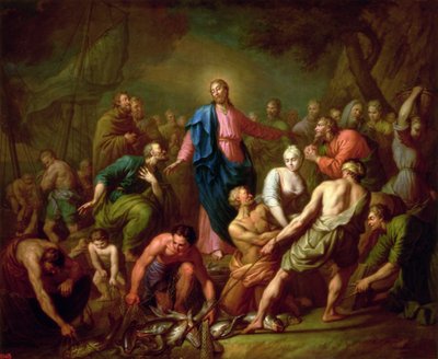 La Pesca Milagrosa de Anton Pavlovich Losenko